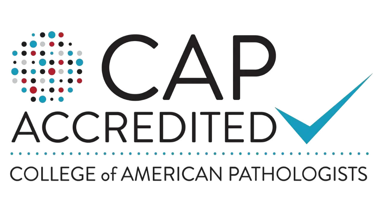 CAP accreditation mark for Thyrocare laboratory quality